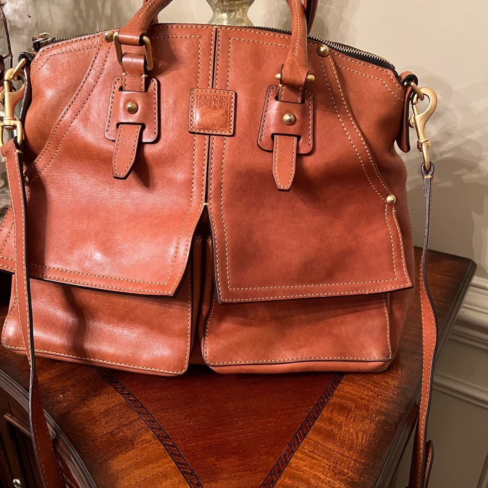 Dooney & Bourke Brown Leather Handbag